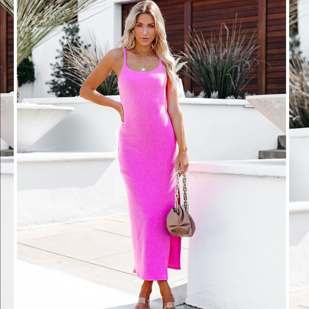 Vici hot pink dress